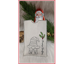 ADVENTSKALENDER 23. Dezember - Stickdatei - Merry Christmas Mistel